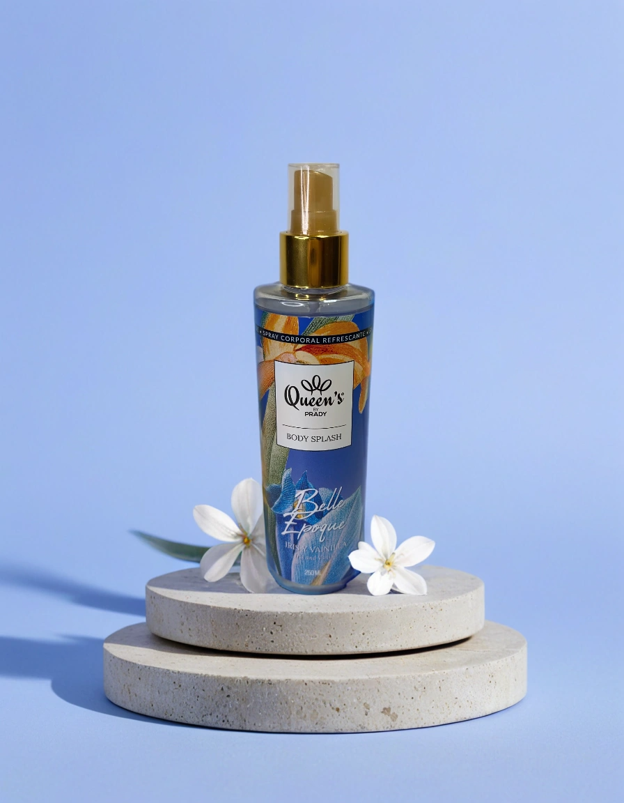 Brume Parfumée "Belle Époque" – Iris Vanille pour Corps & Cheveux (250ml)