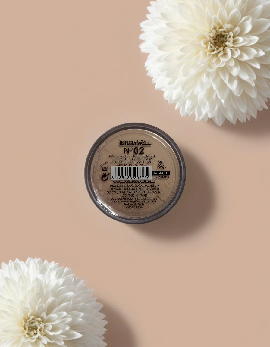 Poudre Libre Fix & Matte – 4 Teintes – Fini Naturel & Matifiant