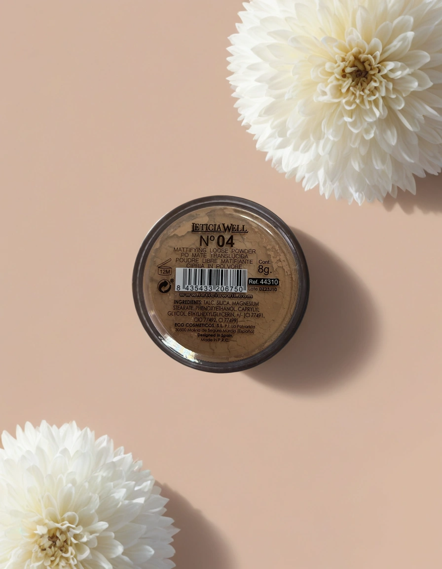 Poudre Libre Fix & Matte – 4 Teintes – Fini Naturel & Matifiant