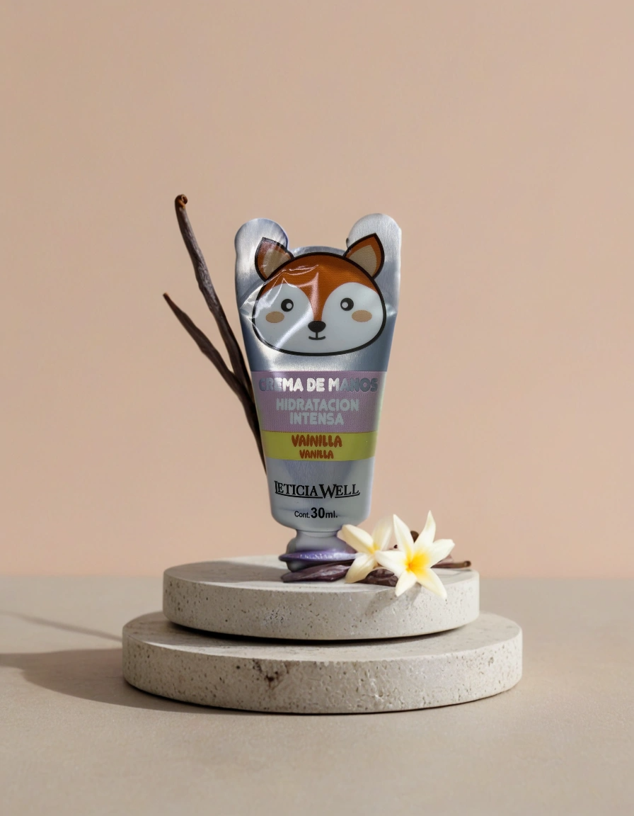 Crème pour les Mains – Hydratation Intense à la Vanille – 30ml