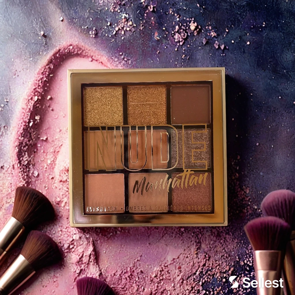 Palette de Fards à Paupières – Nude Manhattan